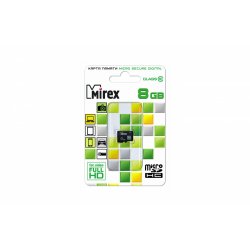 Mirex microSDHC 8Gb Class 10 (13612-MC10SD08)